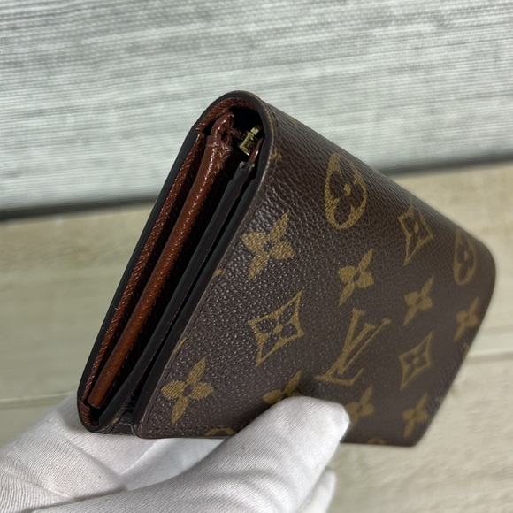Louis Vuitton Monogram Porte Monnaie Billets Tresor Wallet ✅COA Included - Picture 11 of 16